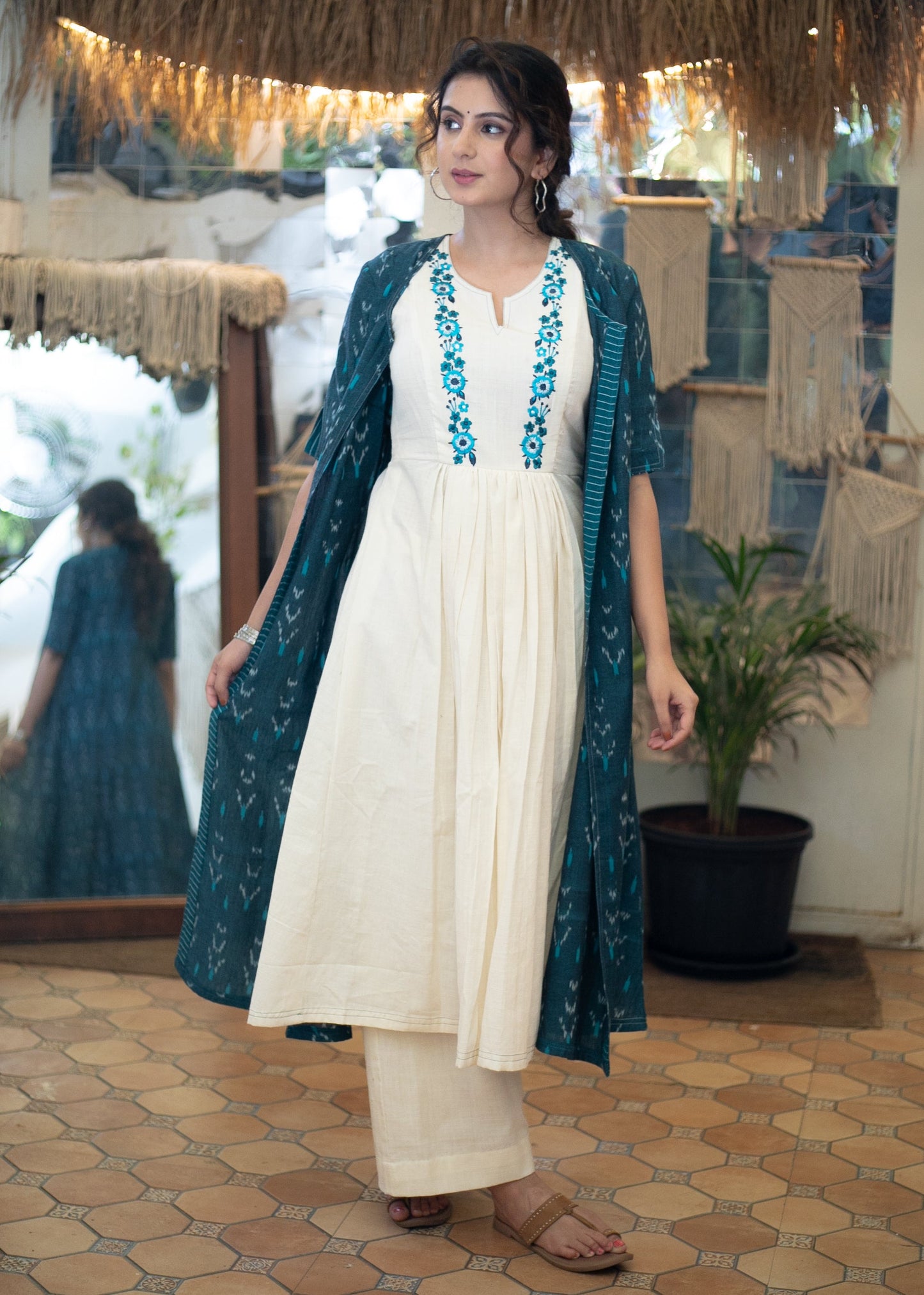 Long Ikat Jacket