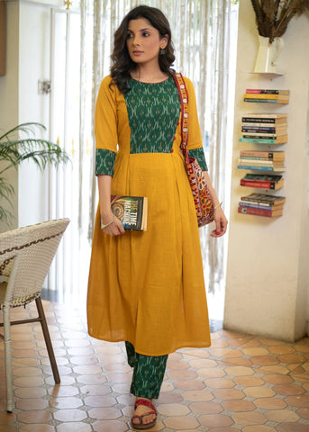 Green Cotton Pant
