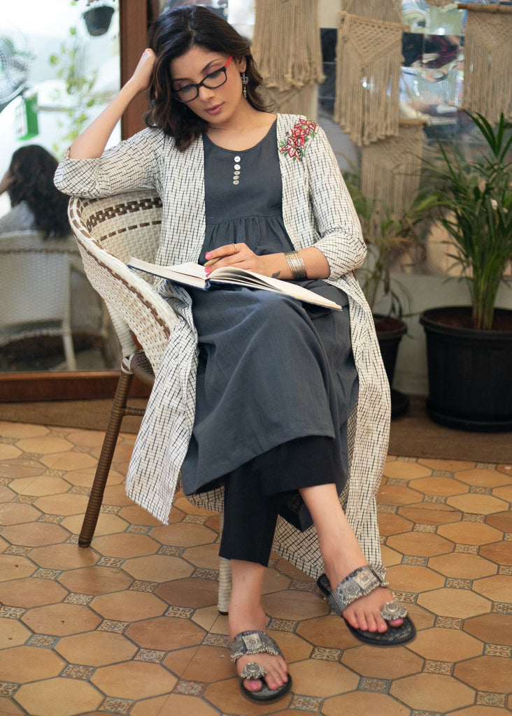 Black Cotton Pant