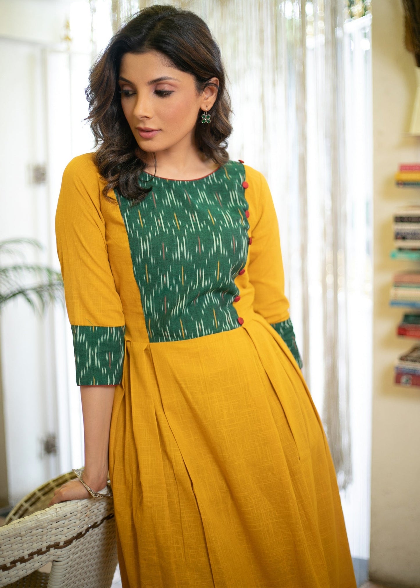 Green Cotton Pant