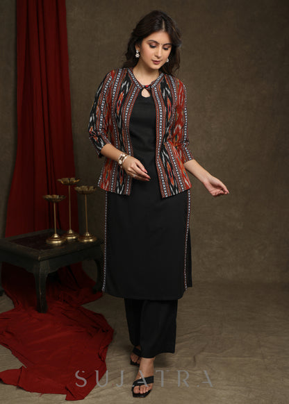 Trendy Black Kurta