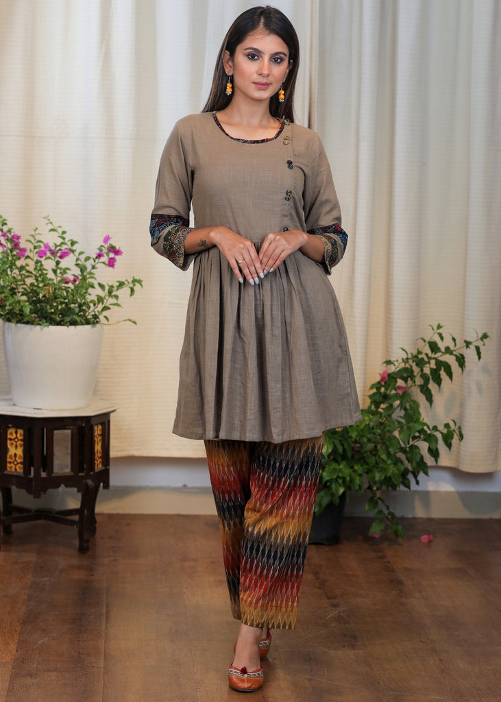 Multicolour Cotton Pant