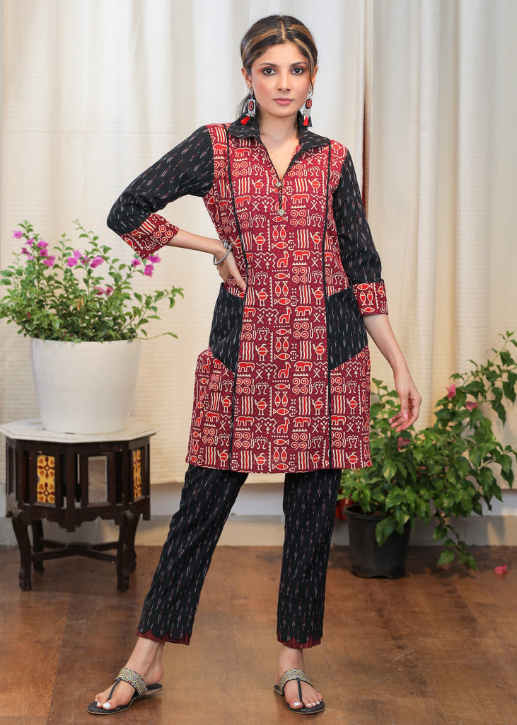 Black Cotton Pant