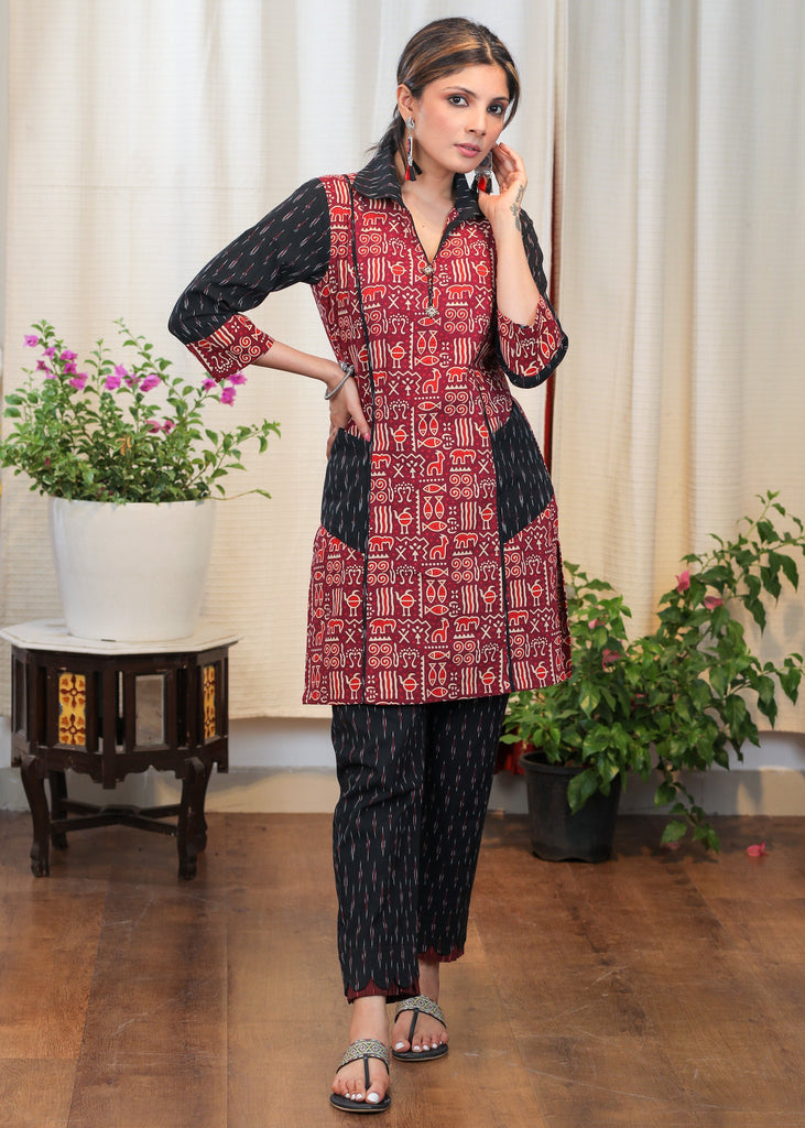 Black Cotton Pant