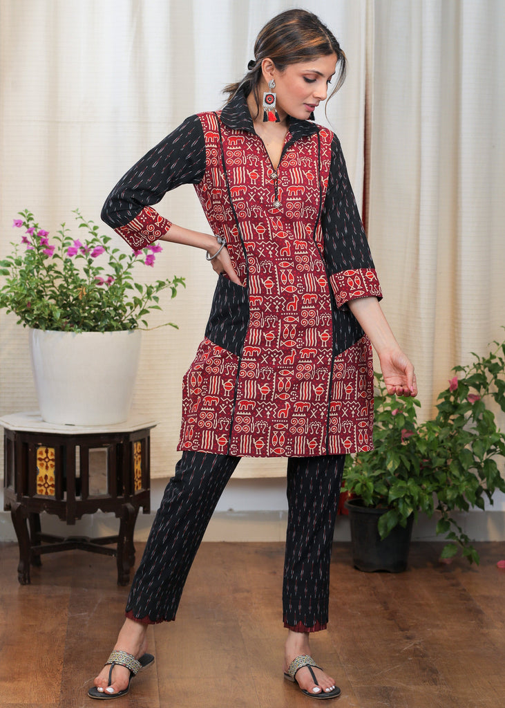 Black Cotton Pant