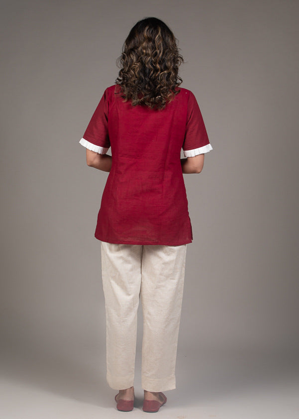 White Cotton Pant
