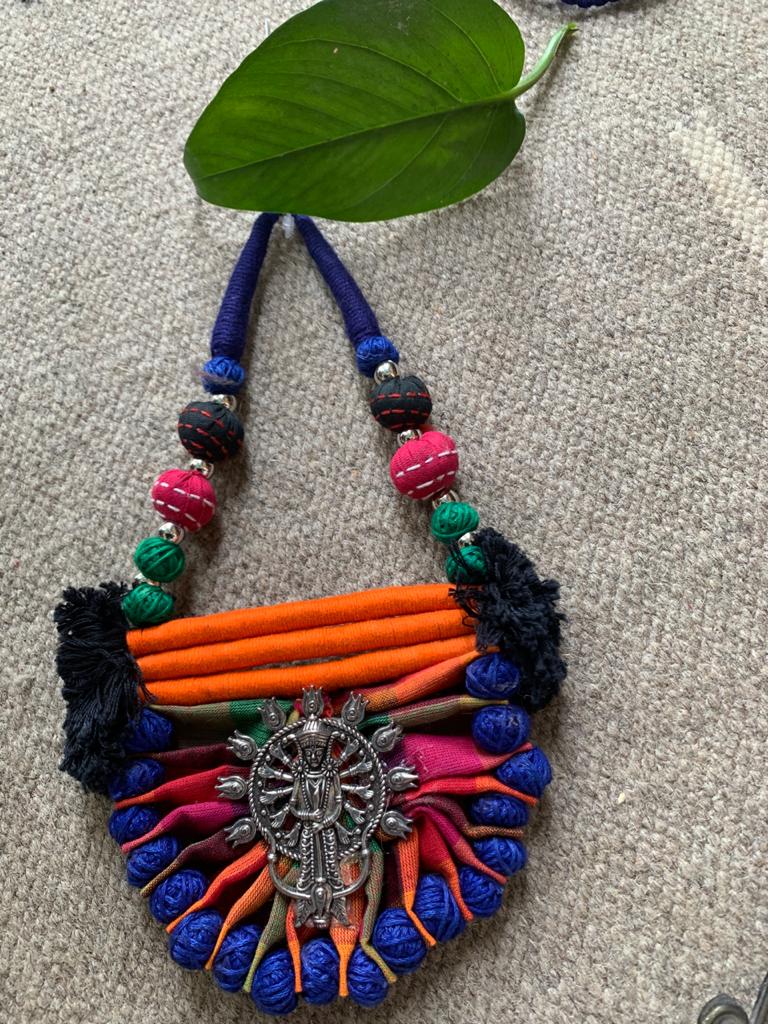 Exclusive ethnic goddess necklace