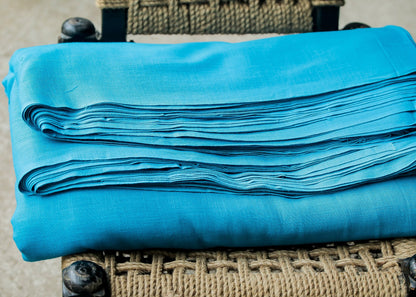 Plain Rama Colour Pure Cotton Slub Fabric