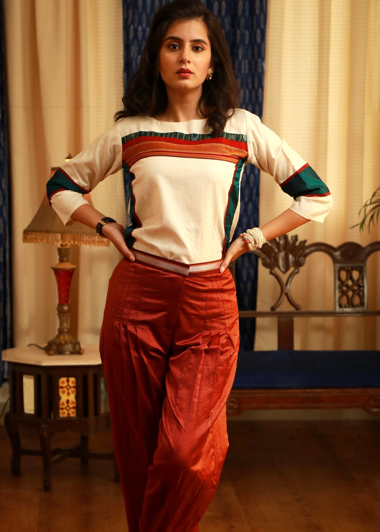 Sujatra’s Arabian night look Casual evening top