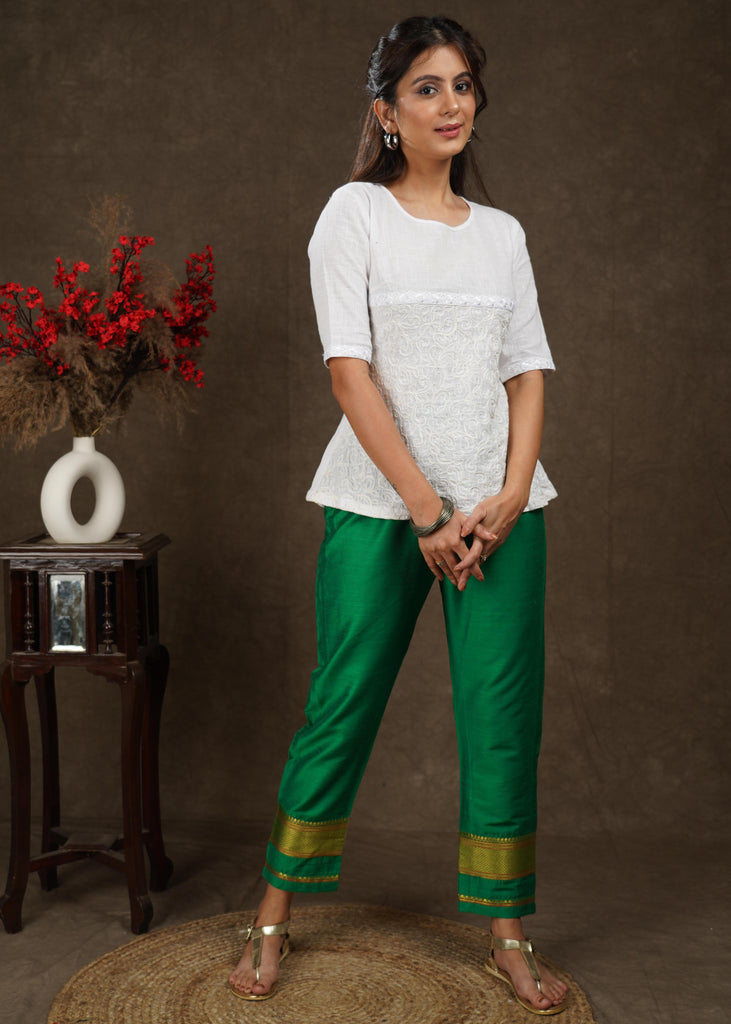 Ladies Pakistani Indian Party Silk Style Cigarette Latest Fashion Trouser  Pant | eBay