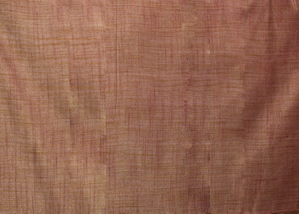 Plain Onion Pink Assam Silk Fabric