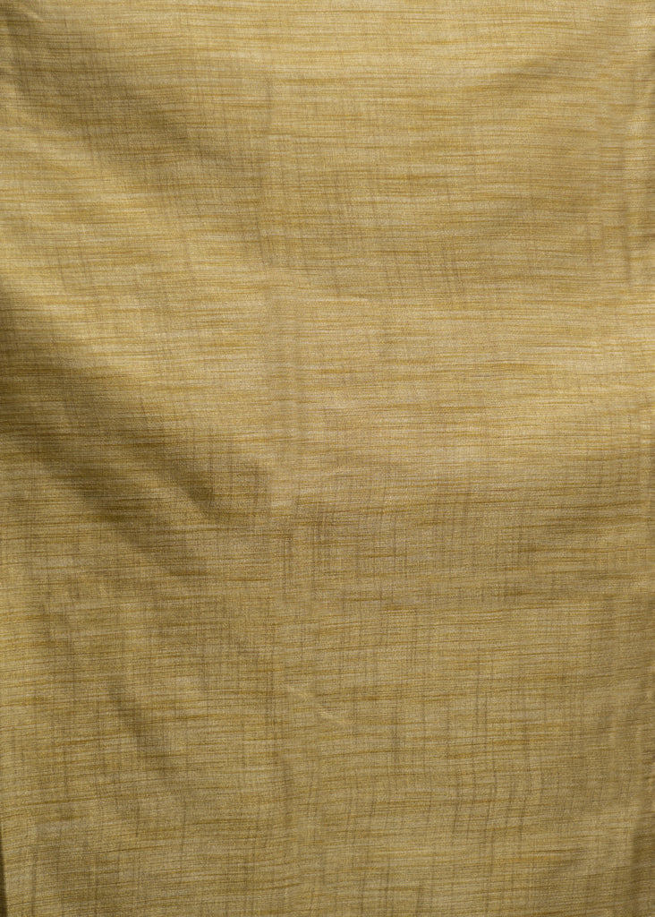 Golden Plain Assam Silk Fabric