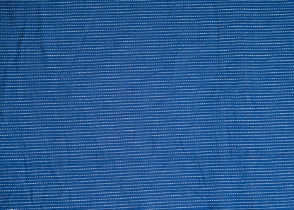 Blue Kantha Work Cotton Fabric