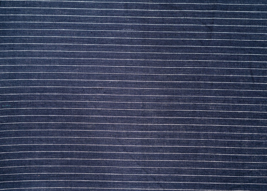 Blue Pure Cotton Handloom Fabric