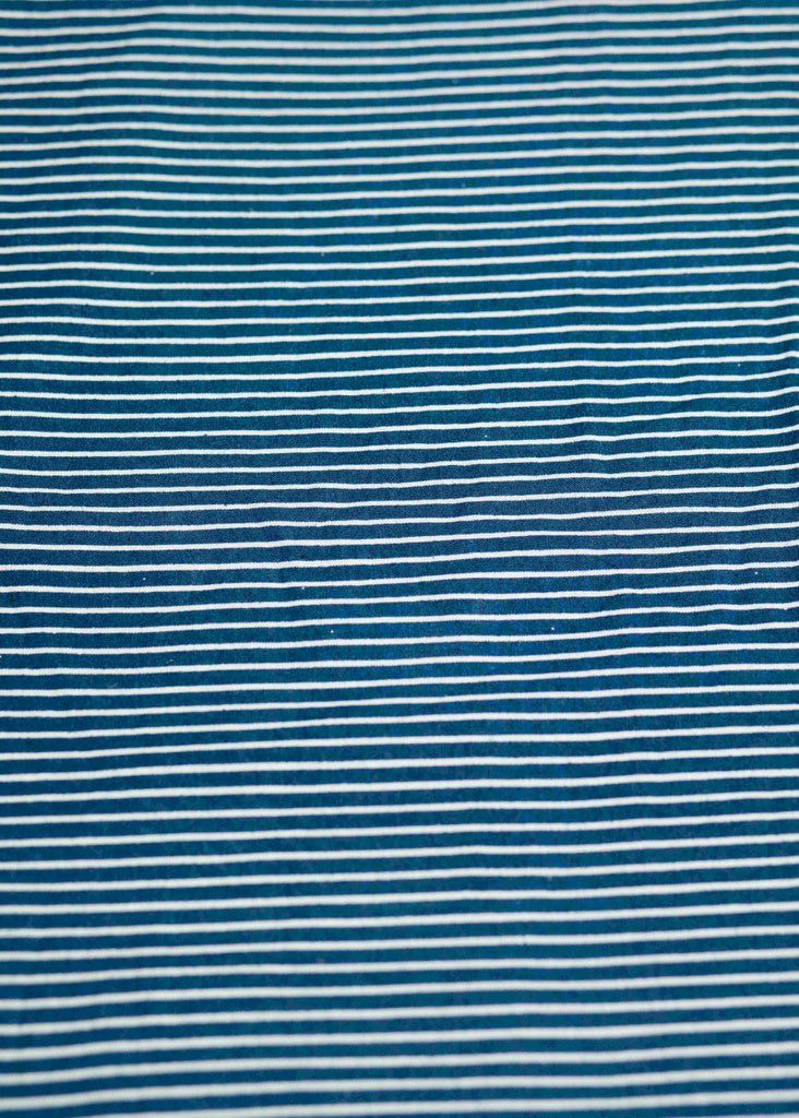 Cotton Line Ajrakh Fabric