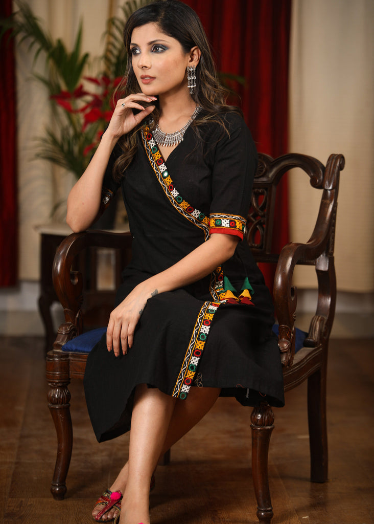 Georgette Black Womens Western Dresses at Rs 699/piece in Surat | ID:  23057956648